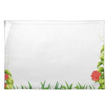 Blank Paper Placemat by GraphicsRF at Zazzle