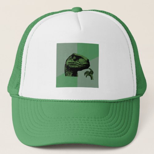 Blank Philosoraptor Trucker Hat