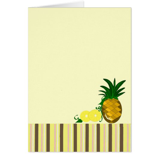 Blank - Pineapple Cards (Front)