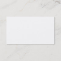 Blank Business Cards In Plain White