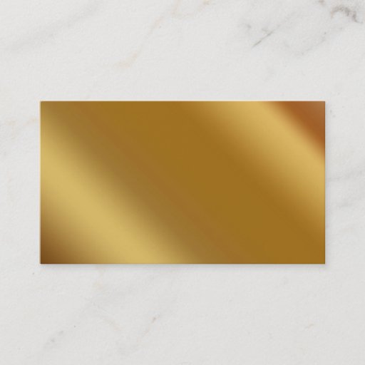 Customizable Blank Plain Business Cards