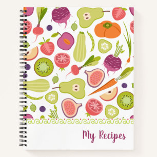 Blank Recipe Cook Book To Write In