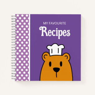 Blank Recipe Cook Book To Write In