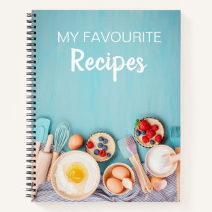 Blank Recipe Cook Book To Write In
