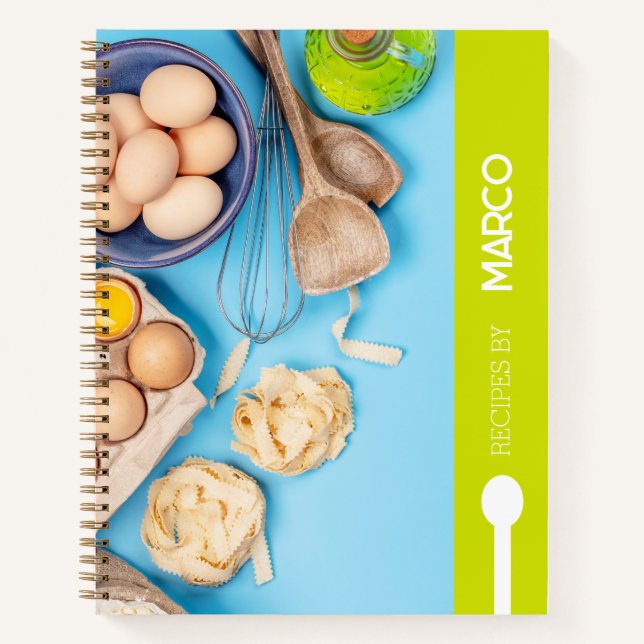 Blank Recipe Cook Book To Write In (Front)