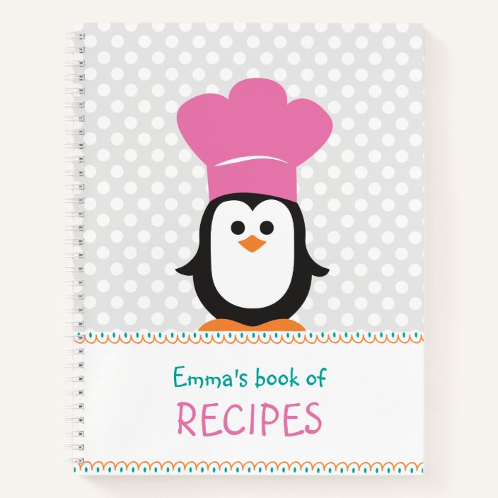 Blank recipe notebook for kids | Zazzle.com