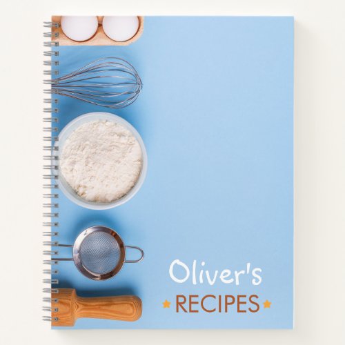 Blank Recipe Notebook To Write In