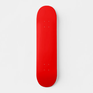 Blank Red Skateboard You Design Any Style or Size