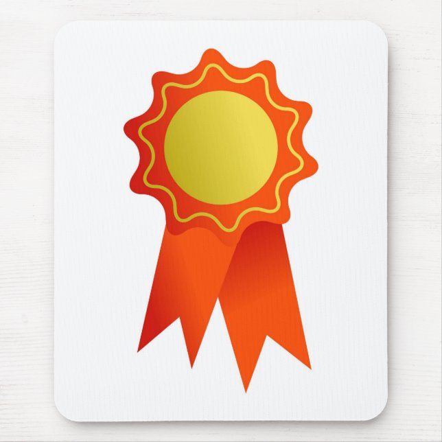 Blank Rosette Mouse Pad (Front)