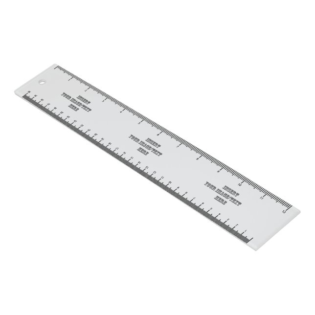 Blank Ruler (Angled)
