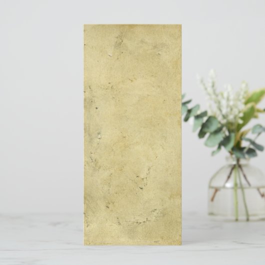 Blank Rustic Stained Vintage Aged Paper (Standing Front)