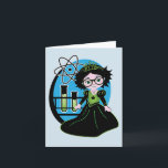 Blank Science Princess Note Cards! Card<br><div class="desc">Yes! Princesses DO wear glasses - at least the cool ones do!
Blank note cards for any occasion,  because who doesn't like getting a super sassy science card. Am I right? You know I'm right.</div>