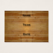 Blank Signature Card for basketball autographs! (Back)