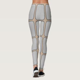 Blank Silver Bars Leggings