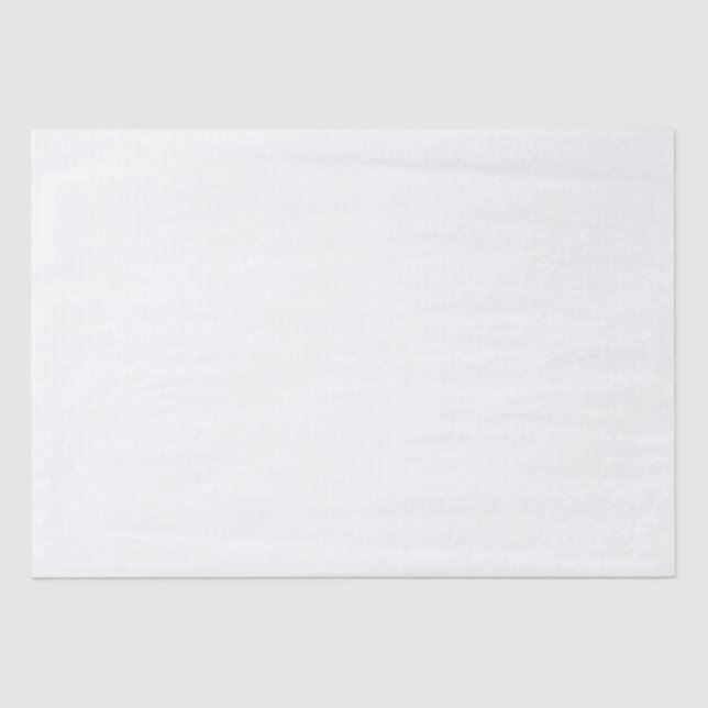 Blank Slate Design Tissue Paper (Front)