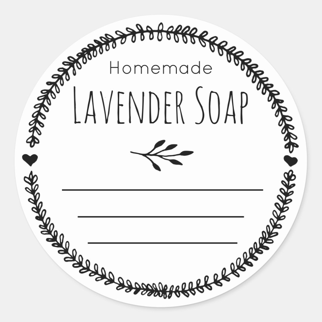 Blank Soap Labels | Zazzle