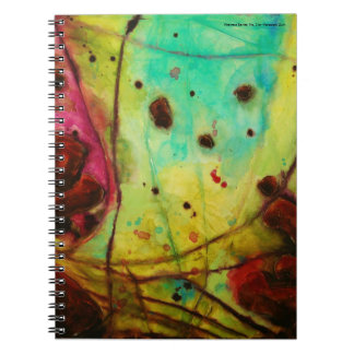 blank spiral notebook 'Abstract Series: No. 2'