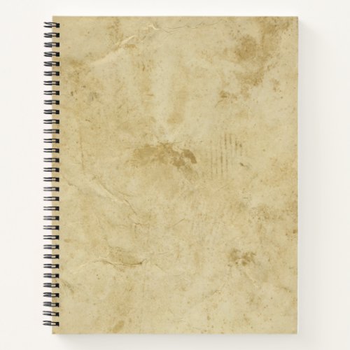 Blank Stained Parchment Distressed Ancient Notebook