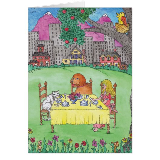 BLANK - Tea Party Cards (Front)