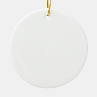 Blank Template DIY easy customize add Text Photo Ceramic Ornament