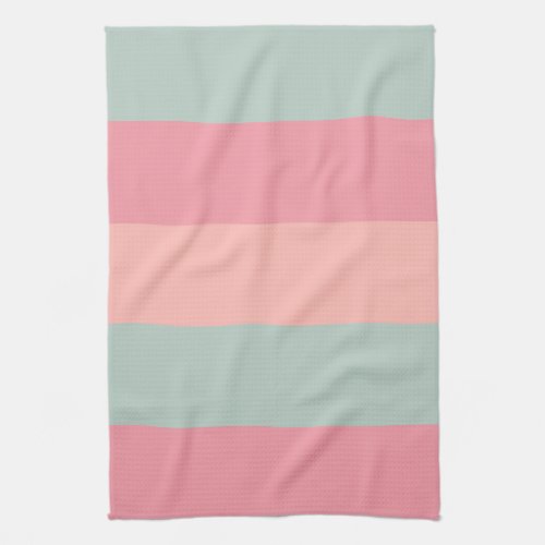 Blank Template Make Your Own Elegant Pastel Colors Kitchen Towel
