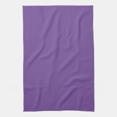 Blank Template Solid Color Purple Custom Add Text Kitchen Towel