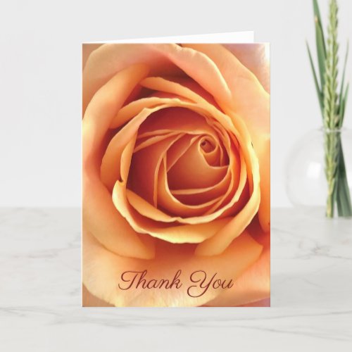 Blank Thank You Card