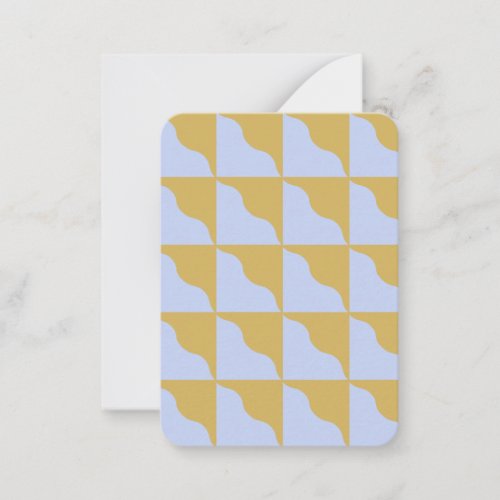 Blank Thank you card