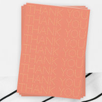 Blank Thank You Card