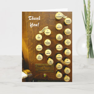 Blank thank you card - My ideal organ
