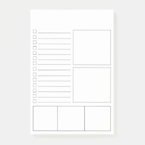 Blank to do list Post_it Notes