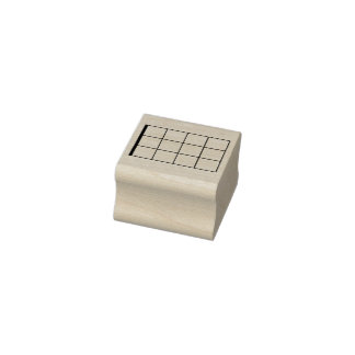 Blank Ukulele Chord Rubber Stamp