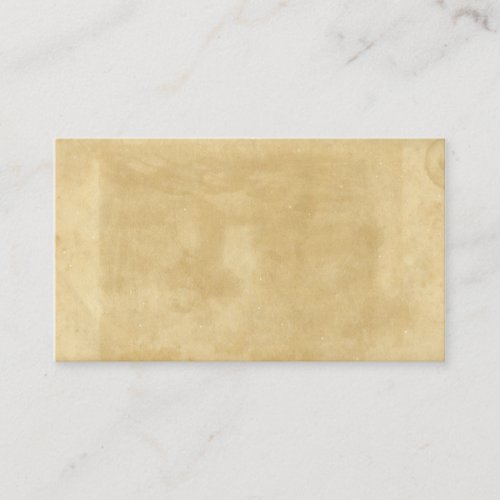 Blank Vintage Aged Stained Old Paper Business Card