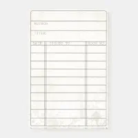 Customizable Lined Notebook Paper Sticky Notes
