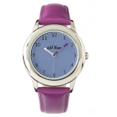 Blank Watch Face Wristwatch
