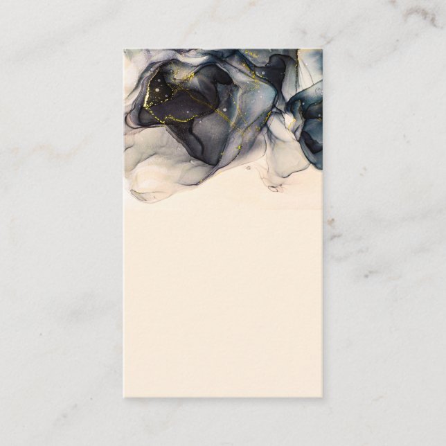Blank Watercolor Business Card (Front)