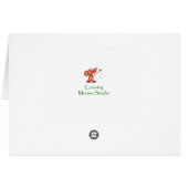 Blank Watercolor Magpie Garden Bird (Back Horizontal)