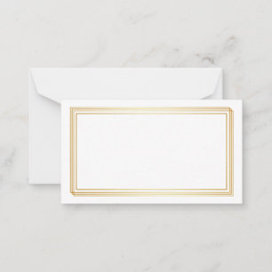 Blank Wedding Advice Cards, Wife, Mommy White Gold