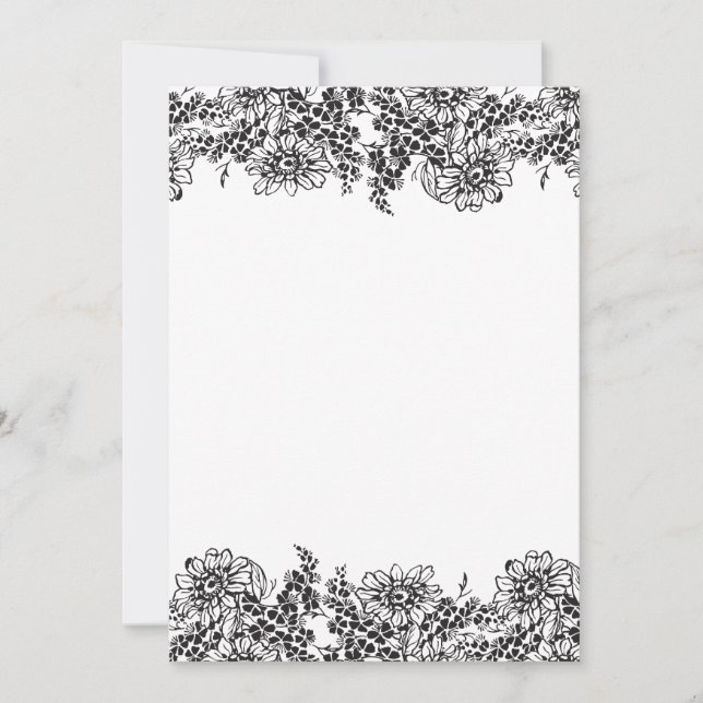Blank Wedding Invitations (Front)