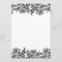 Blank Wedding Invitations