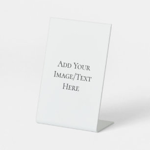 Blank Wedding Templates   Elegant Customizable  Pedestal Sign