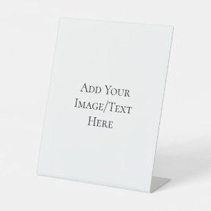Blank Wedding Templates   Elegant Customizable  Pedestal Sign