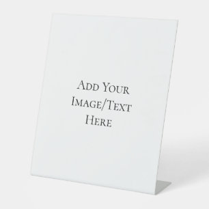 Blank Wedding Templates   Elegant Customizable  Pedestal Sign