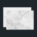 Blank White Marble Wedding Advice Card<br><div class="desc">Add a personal touch to your wedding with a classy elegant white marble wedding advice and wishes card.

Perfect for wedding,  baby shower,  birthday party,  bridal shower,  bachelorette party and any special occasions.</div>