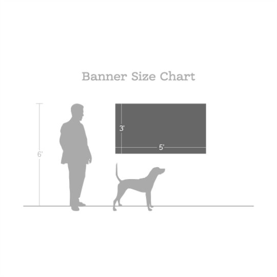 Blank White Pre Cut 3x5 With Metal Grommets Banner Zazzle Com
