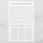 Blank Word Search Puzzle Paper to fill in (Front)