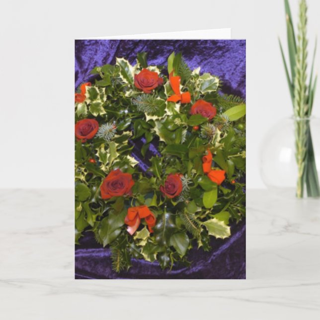 BLANK WREATH CARD (Front)