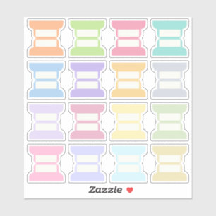 Blank Writable Index Tabs Journal Divider Foldable Sticker