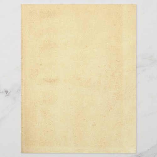 Blank Yellowed Antique Paper