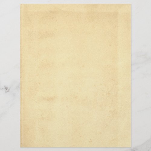 Blank Yellowed Antique Paper